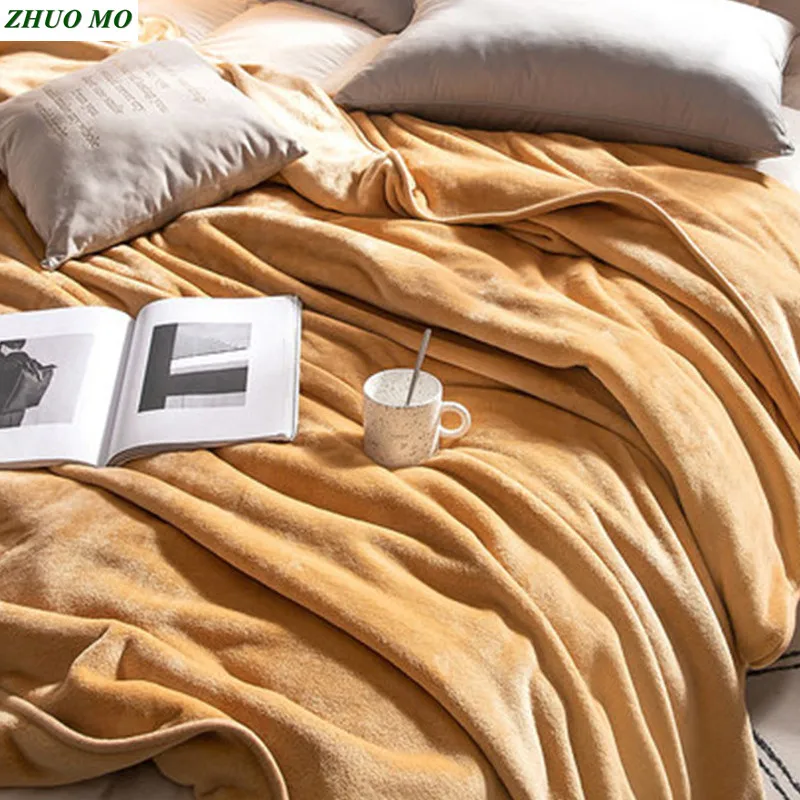 ZHUO MO 180*200cm Coral fleece blanket luxury warm large size bedding cover quilt winter for home Wedding blanket Bed sheets
ZHUO MO 180*200cm Coral fleece blanket luxury warm large size bedding cover quilt winter for home Wedding blanket Bed sheets