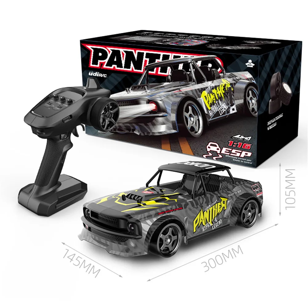 UDIRC 1602 RTR 1/16 2,4G 4WD матовая/фотовспышка со светодиодной подсветкой для дрифта на дороге, пропорциональная модель автомобиля, игрушка, подарок ...
UDIRC 1602 RTR 1/16 2,4G 4WD матовая/фотовспышка со светодиодной подсветкой для дрифта на дороге, пропорциональная модель автомобиля, игрушка, подарок ...
