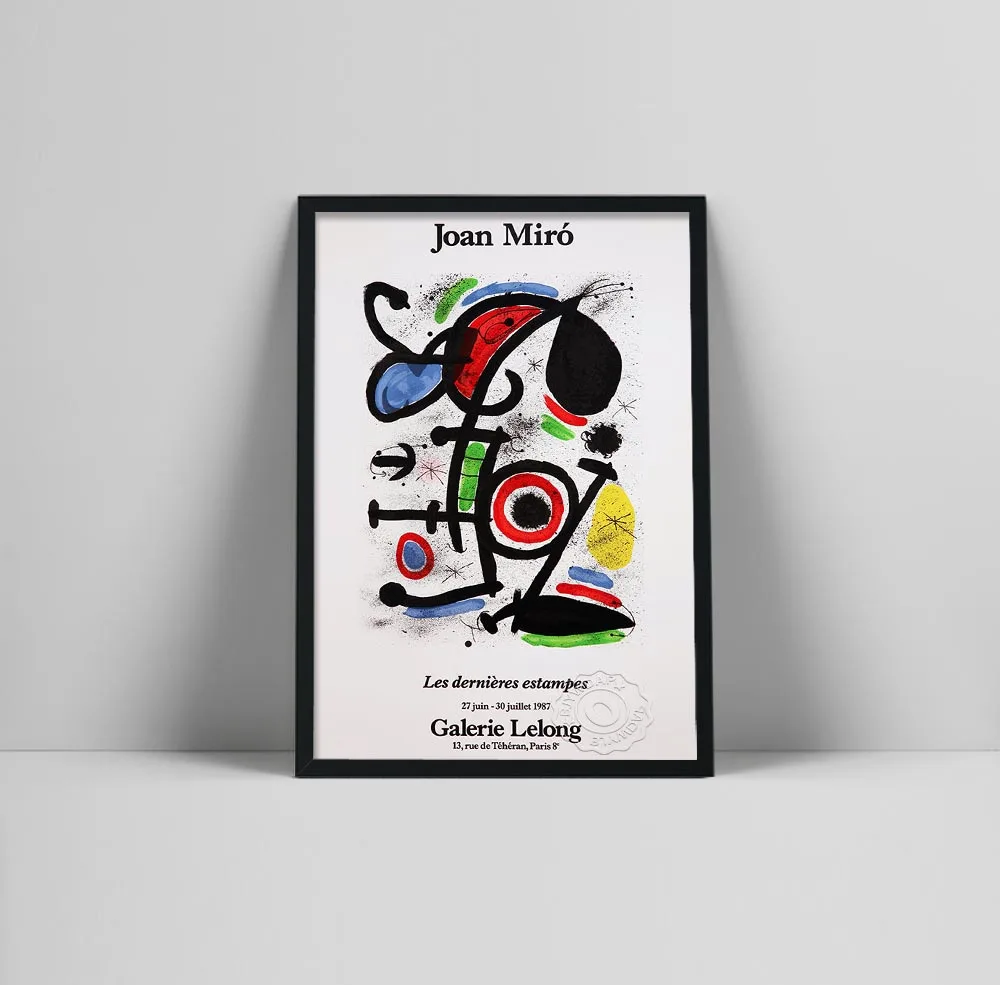 Joan Miró poster, Galerie Maeght print, Joan Miró, Joan Miro Print, Exhibition art affiche, Art print, Wall art, Poster
Joan Miró poster, Galerie Maeght print, Joan Miró, Joan Miro Print, Exhibition art affiche, Art print, Wall art, Poster