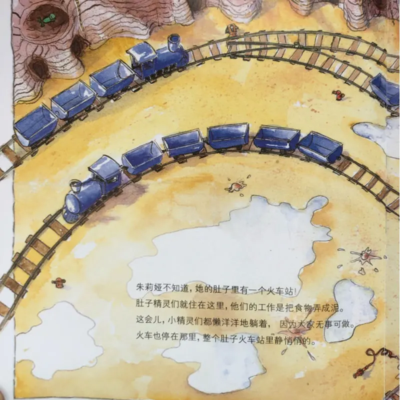 2pcs/set the Hard Cover the belly have a train station/New Things in the street form good habit Baby bedtime storybook
2pcs/set the Hard Cover the belly have a train station/New Things in the street form good habit Baby bedtime storybook