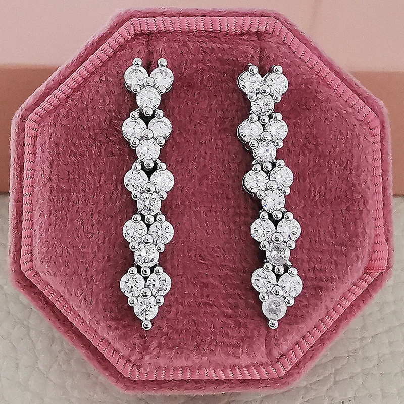 Valentine's Day silver color korean roma roman Earings long big earing for women 2022 new women wedding jewelry E684
Valentine's Day silver color korean roma roman Earings long big earing for women 2022 new women wedding jewelry E684
