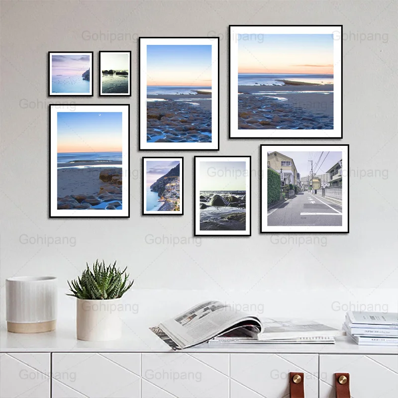 Wall Art Canvas Painting Seaside Beach Sunset Scenery Poster and Prints Modern Pictures for Living Room Wall Decoration
Wall Art Canvas Painting Seaside Beach Sunset Scenery Poster and Prints Modern Pictures for Living Room Wall Decoration