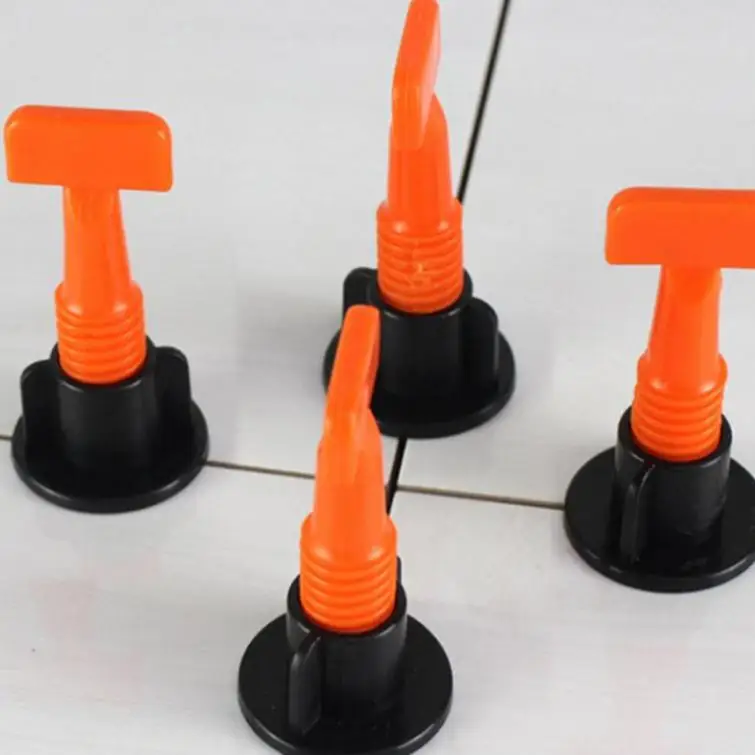 50pcs/set Reusable PP Plastic Tile Leveler Wall Tiles Artifacts Clip Locator with T-shaped Needle Wrench for Smoothing/Leveling
50pcs/set Reusable PP Plastic Tile Leveler Wall Tiles Artifacts Clip Locator with T-shaped Needle Wrench for Smoothing/Leveling