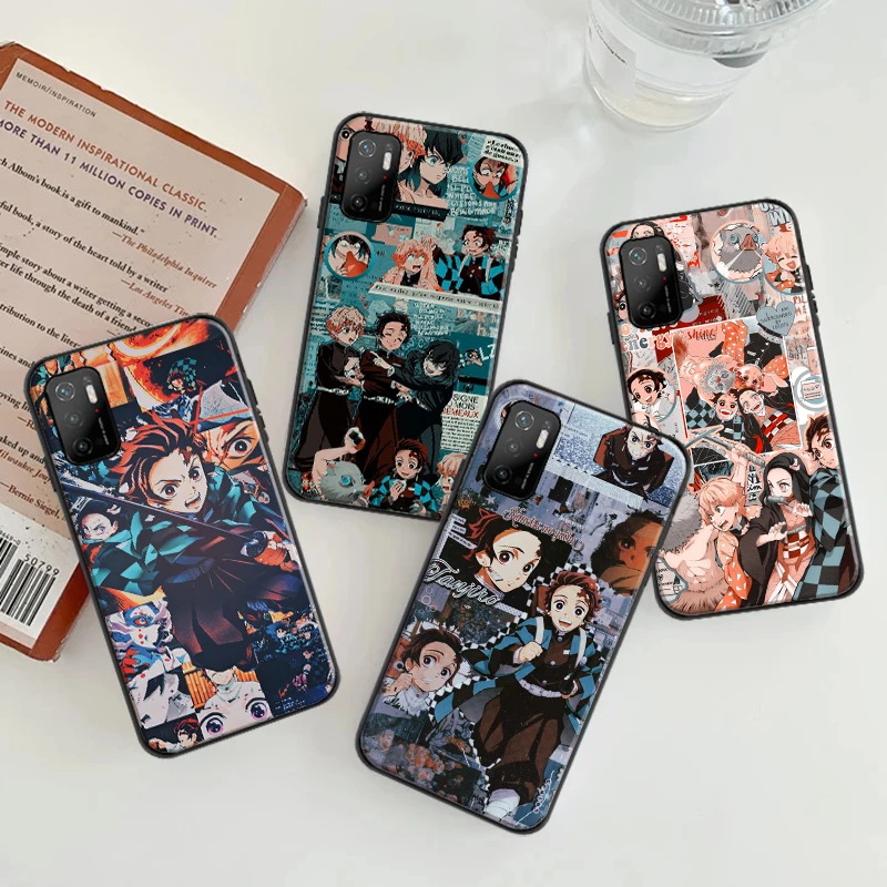 Anime Demon Slayer Phone Case For Xiaomi POCO X3 NFC GT Pro M3 M3 Pro Redmi 7 7A 8 8A 9 9A 9C Note 9T 9S 10S 10 Pro Black Cover
Anime Demon Slayer Phone Case For Xiaomi POCO X3 NFC GT Pro M3 M3 Pro Redmi 7 7A 8 8A 9 9A 9C Note 9T 9S 10S 10 Pro Black Cover
