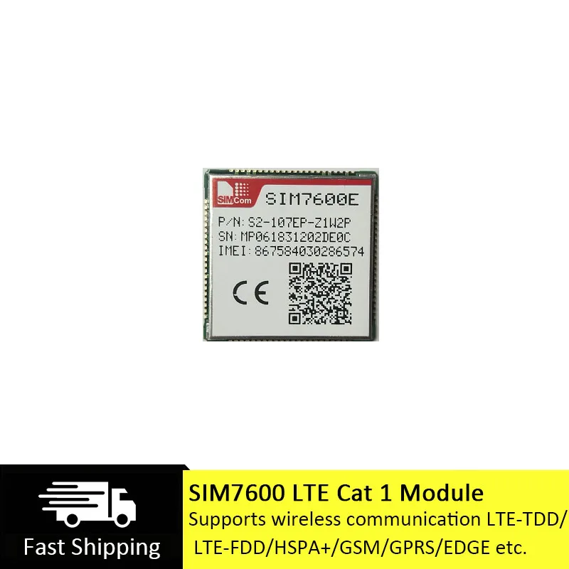 SIM7600E 4G Module Wireless 4G M2M/IoT Module Sim7600 LTE Cat4 SIMCOM New and Original
SIM7600E 4G Module Wireless 4G M2M/IoT Module Sim7600 LTE Cat4 SIMCOM New and Original