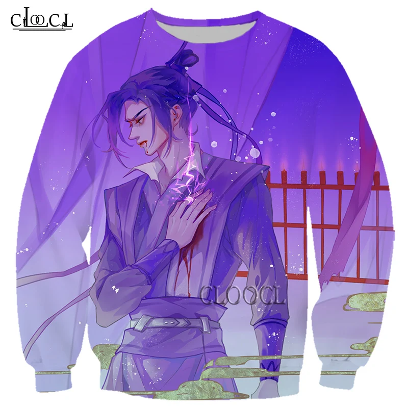 CLOOCL Fashion Men Women Newest Anime Mo Dao Zu Shi 3D Printed Sweatshirt Harajuku Streetwear Tracksuit Tops Drop Shipping
CLOOCL Fashion Men Women Newest Anime Mo Dao Zu Shi 3D Printed Sweatshirt Harajuku Streetwear Tracksuit Tops Drop Shipping