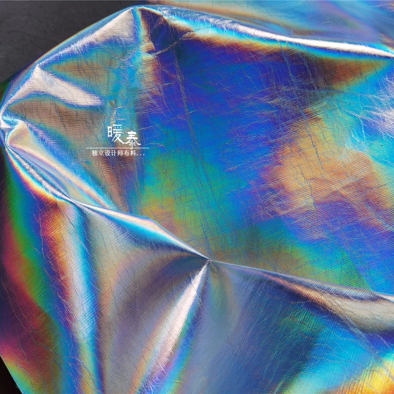 New Iridescent Reflective Leather Fabric Irregular Crack Grain DIY Patches Decor Bag Stage Cosplay Clothes Designer Fabric
New Iridescent Reflective Leather Fabric Irregular Crack Grain DIY Patches Decor Bag Stage Cosplay Clothes Designer Fabric