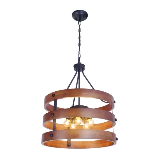 LED American retro industrial wind loft wood chandelier creative wood lamps restaurant living room lighting
LED American retro industrial wind loft wood chandelier creative wood lamps restaurant living room lighting