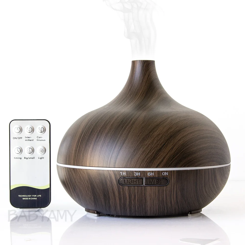 550ml Silent Air Humidifier Essential Oil Diffuser Aromatherapy Electric Ultrasonic cool Mist Maker for Home Remote Control
550ml Silent Air Humidifier Essential Oil Diffuser Aromatherapy Electric Ultrasonic cool Mist Maker for Home Remote Control