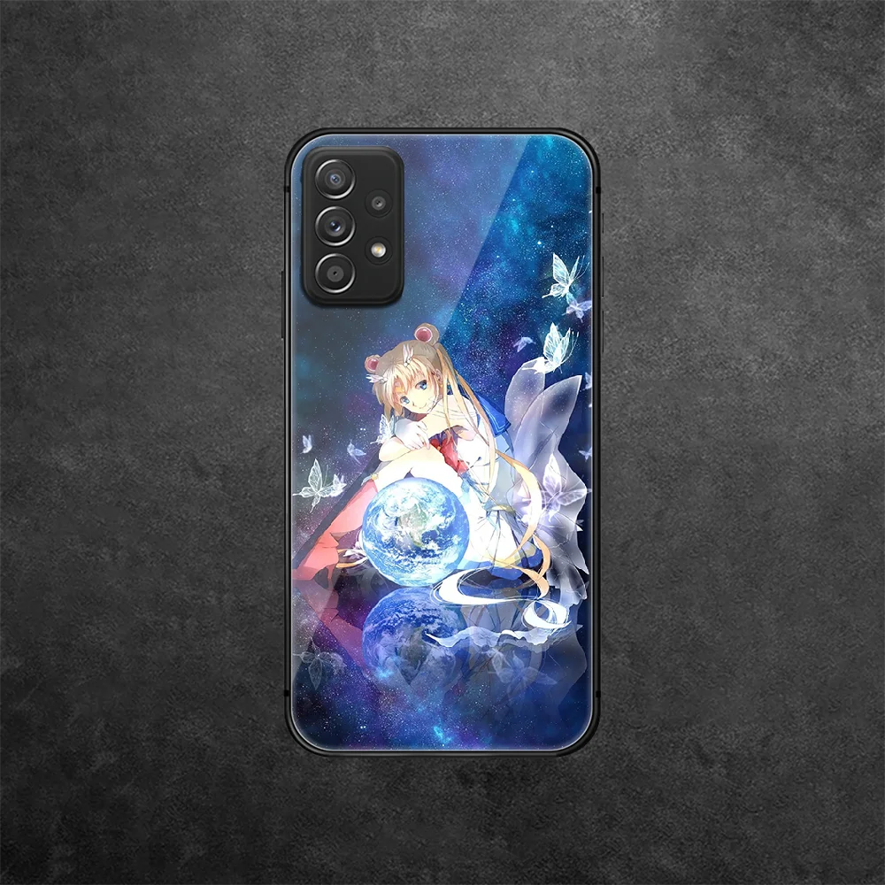Sailors Moon Cute Anime Tempered Glass Phone Case Cover For Samsung Galaxy A 10 12 20 E 21 30 32 50 40 51 52 70 71 72 S Etui
Sailors Moon Cute Anime Tempered Glass Phone Case Cover For Samsung Galaxy A 10 12 20 E 21 30 32 50 40 51 52 70 71 72 S Etui