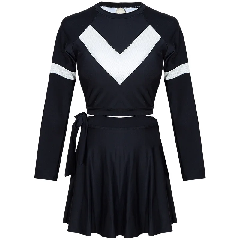 Long Sleeve Swimsuit Surfing Rashguard Swim Wear Women 2020 Sexy Womens Sun Split Skirt Trousers Solid Swimsuit Long Sleeve
Long Sleeve Swimsuit Surfing Rashguard Swim Wear Women 2020 Sexy Womens Sun Split Skirt Trousers Solid Swimsuit Long Sleeve