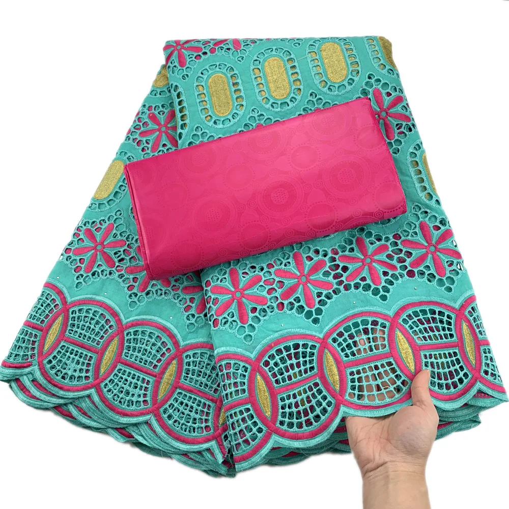 2021 Latest Embroiderey African Punch Cotton Lace Fabric 2.5+2.5 Yards Bazin Riche Fabrics For Party Dress Sewing
2021 Latest Embroiderey African Punch Cotton Lace Fabric 2.5+2.5 Yards Bazin Riche Fabrics For Party Dress Sewing