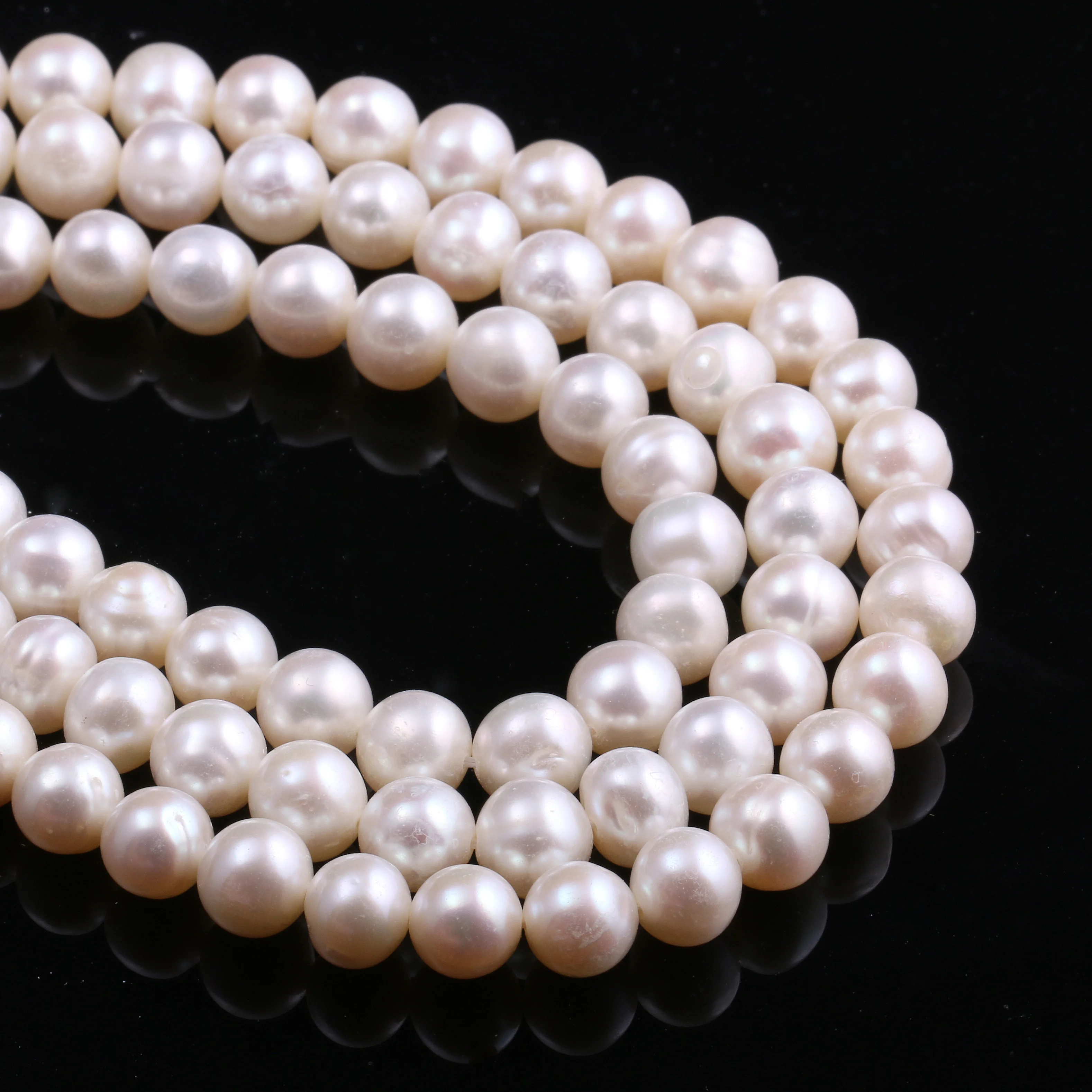 Freshwater Pearl Loose Potato-shaped White Beads 7-8 Mm For DIY Bracelet Earring Necklace Sewing Craft Jewelry Accessory 
Freshwater Pearl Loose Potato-shaped White Beads 7-8 Mm For DIY Bracelet Earring Necklace Sewing Craft Jewelry Accessory