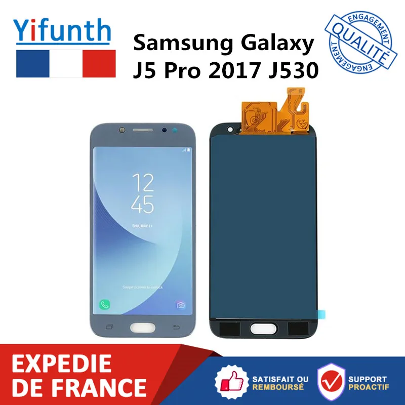 OLED дисплей для Samsung Galaxy J530 J530F SM-J530F J5 Pro 2017 J5 2017 дигитайзер сенсорный ЖК-экран в сборе запасной экран
OLED дисплей для Samsung Galaxy J530 J530F SM-J530F J5 Pro 2017 J5 2017 дигитайзер сенсорный ЖК-экран в сборе запасной экран