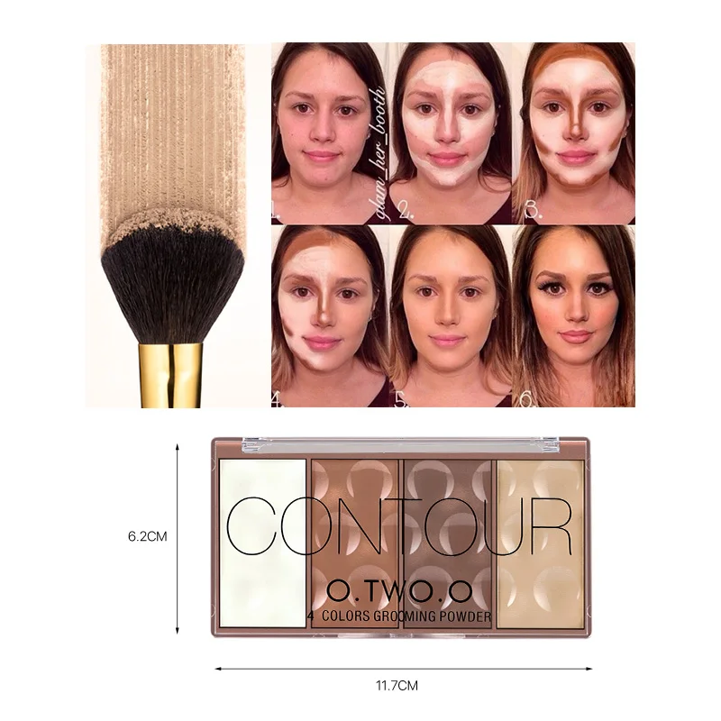 O.TWO.O Grooming Powder Makeup Set Face Hightlight Shadow Blusher Waterproof Long Lasting Natural Cheek Face Base Contour Blush
O.TWO.O Grooming Powder Makeup Set Face Hightlight Shadow Blusher Waterproof Long Lasting Natural Cheek Face Base Contour Blush
