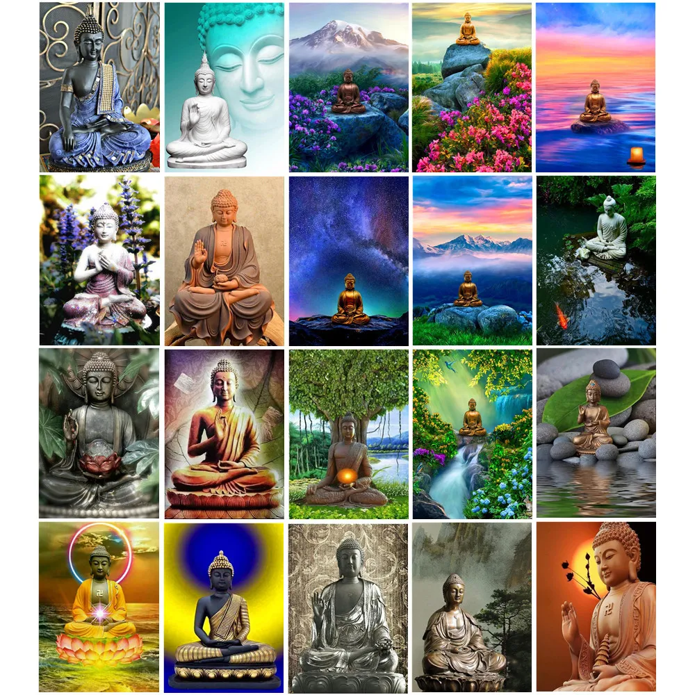 JIEME Diamond Painting Buddhism Full Round Religion Diamond Embroidery Mosaic Sale Animal Home Decoration
JIEME Diamond Painting Buddhism Full Round Religion Diamond Embroidery Mosaic Sale Animal Home Decoration