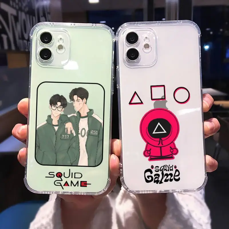 Squid Game Jiang Xiao Korea TV Phone Case Transparent for iPhone 13 11 12 Samsung A S 9 10 30 Pro X Max XR Plus lite Clear
Squid Game Jiang Xiao Korea TV Phone Case Transparent for iPhone 13 11 12 Samsung A S 9 10 30 Pro X Max XR Plus lite Clear