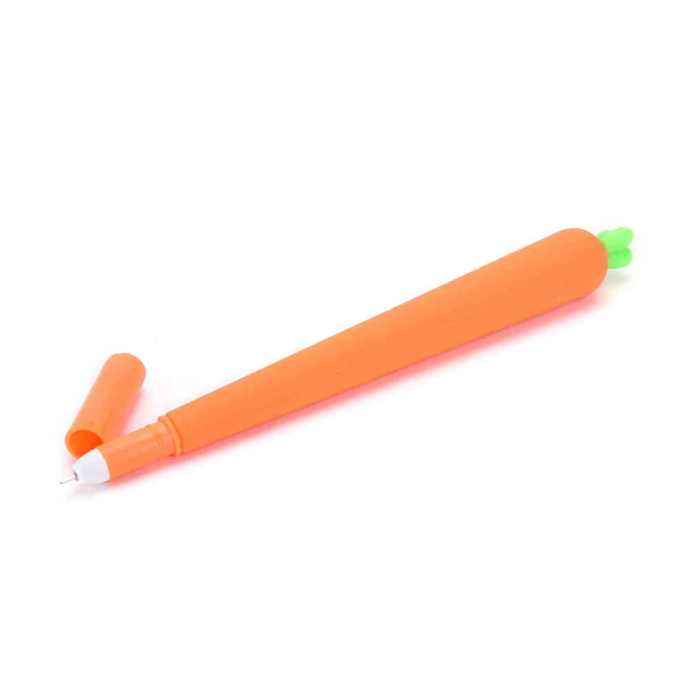 0.38mm Novelty Fresh Carrot Gel Ink Pen Promotional Gift Stationery School Office Supply Birthday Gift Cute Fruit Ball Point Pen 
0.38mm Novelty Fresh Carrot Gel Ink Pen Promotional Gift Stationery School Office Supply Birthday Gift Cute Fruit Ball Point Pen