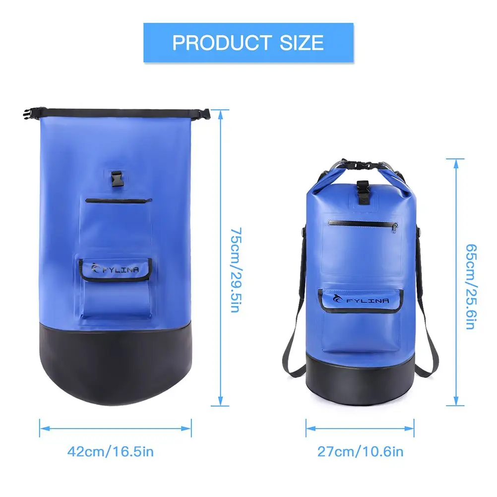 3 Pcs PVC 35L Outdoor Diving Compression Storage Waterproof Bag Foldable Dry Phone Bag Computer Bag Set For Swim Rafting Kayak
3 Pcs PVC 35L Outdoor Diving Compression Storage Waterproof Bag Foldable Dry Phone Bag Computer Bag Set For Swim Rafting Kayak