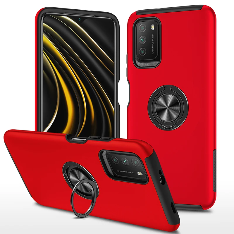 Luxury Shockproof Heavy Protection Armor Magnetic With Ring Bracket Phone Case For Xiaomi M3 F3 Poco X3 Pro NFC 5G Back Cover
Luxury Shockproof Heavy Protection Armor Magnetic With Ring Bracket Phone Case For Xiaomi M3 F3 Poco X3 Pro NFC 5G Back Cover