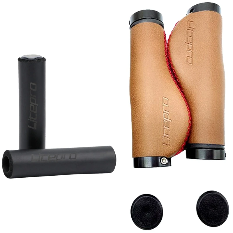 Litepro 2 Pair Bicycle Accessories: 1 Pair Ultra Light Silicone Hand Grip & 1 Pair PU Leather Handlebar Grips
Litepro 2 Pair Bicycle Accessories: 1 Pair Ultra Light Silicone Hand Grip & 1 Pair PU Leather Handlebar Grips