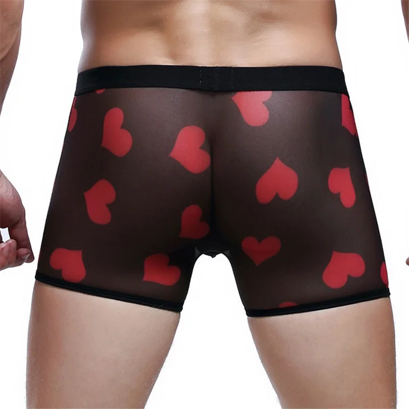 Men's Underwear Sexy Hot Red Lip Mesh Love Male Underpants Low Waist Soft Comfortable Breathable Casual Daily Boxer Shorts
Men's Underwear Sexy Hot Red Lip Mesh Love Male Underpants Low Waist Soft Comfortable Breathable Casual Daily Boxer Shorts