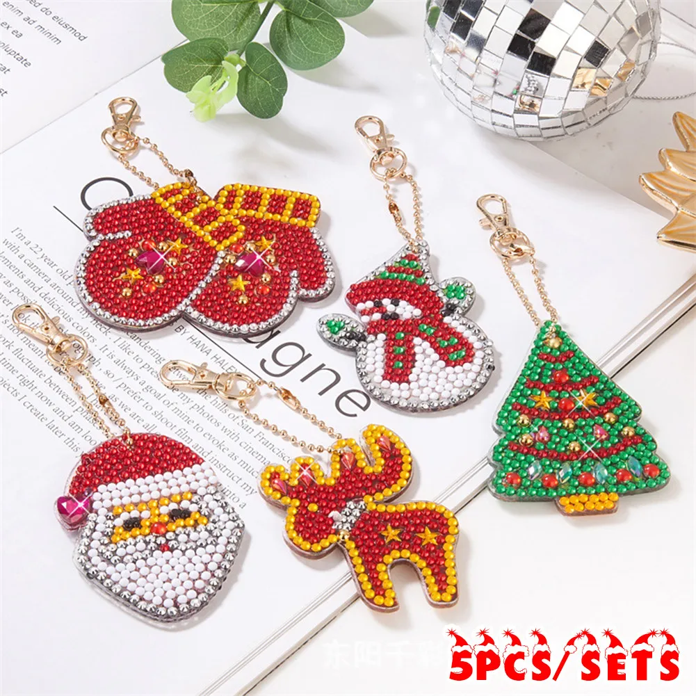 5D DIY Full Diamond Painting Christmas Keychain Key Chains Bag Pendant Jewelry Home Decoration Pattern Handmade Gift
5D DIY Full Diamond Painting Christmas Keychain Key Chains Bag Pendant Jewelry Home Decoration Pattern Handmade Gift