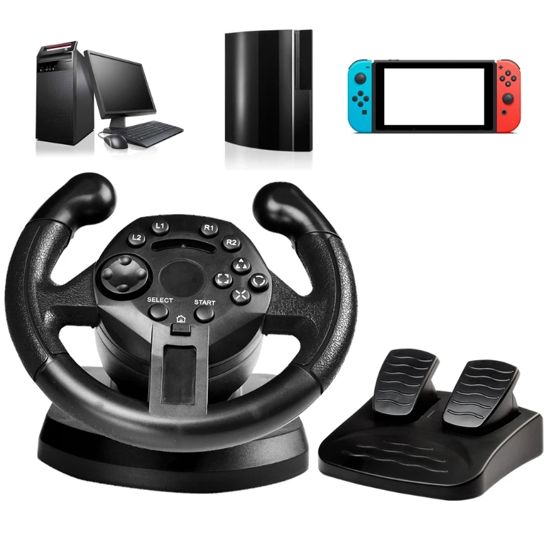 2021 New Racing Steering Wheel For PS3/PC Game Steering Wheel Vibration Joysticks Remote Controller Wheels Drive
2021 New Racing Steering Wheel For PS3/PC Game Steering Wheel Vibration Joysticks Remote Controller Wheels Drive