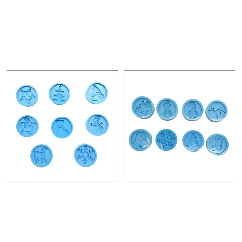 X4YA 8 Pieces Christmas Phone Holder Mold Diy Silicone Resin Casting Mold Suitable for Home/office/tablet Computer Craft
X4YA 8 Pieces Christmas Phone Holder Mold Diy Silicone Resin Casting Mold Suitable for Home/office/tablet Computer Craft