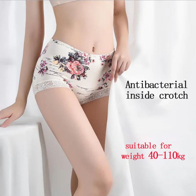 Printed Lace Women's Panties Plus Size Underwear Comfortable Breathable Antibacterial Seamless Panties Women's Boxer Briefs Sexy
Printed Lace Women's Panties Plus Size Underwear Comfortable Breathable Antibacterial Seamless Panties Women's Boxer Briefs Sexy