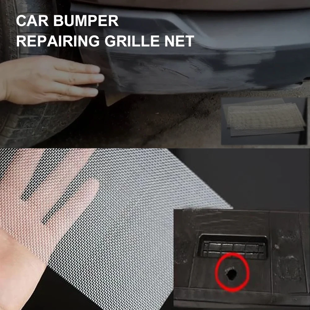 4Pcs Stainless Steel Woven Wire Bumper Crack Repair Hole Repairing Air Vent Mesh Net Car Repairing Tools Car Bumper Repair Net
4Pcs Stainless Steel Woven Wire Bumper Crack Repair Hole Repairing Air Vent Mesh Net Car Repairing Tools Car Bumper Repair Net