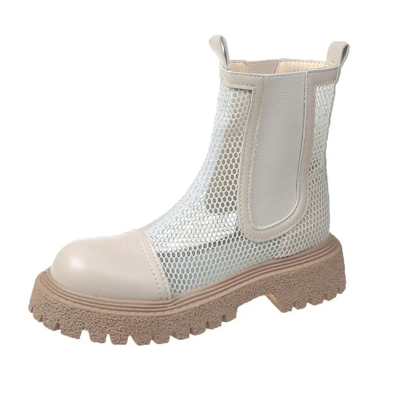 Net Yarn Martin Boots Women 2021 Summer Thin New Short Boots White Wild Breathable Sandals Female Hollow Mesh Boots Round Head
Net Yarn Martin Boots Women 2021 Summer Thin New Short Boots White Wild Breathable Sandals Female Hollow Mesh Boots Round Head