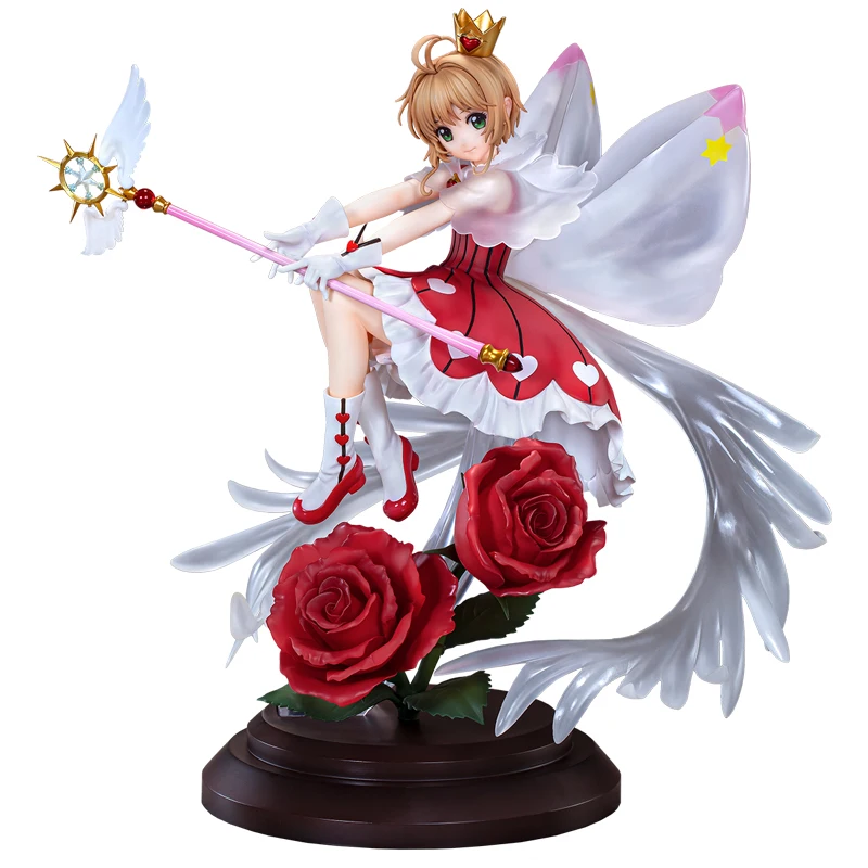 Double Wing Club Card Captor Figures Clear Card Kinomoto Sakura Rocket Beats Ver. 28cm PVC Kawaii Doll Collection Model Kids Toy
Double Wing Club Card Captor Figures Clear Card Kinomoto Sakura Rocket Beats Ver. 28cm PVC Kawaii Doll Collection Model Kids Toy