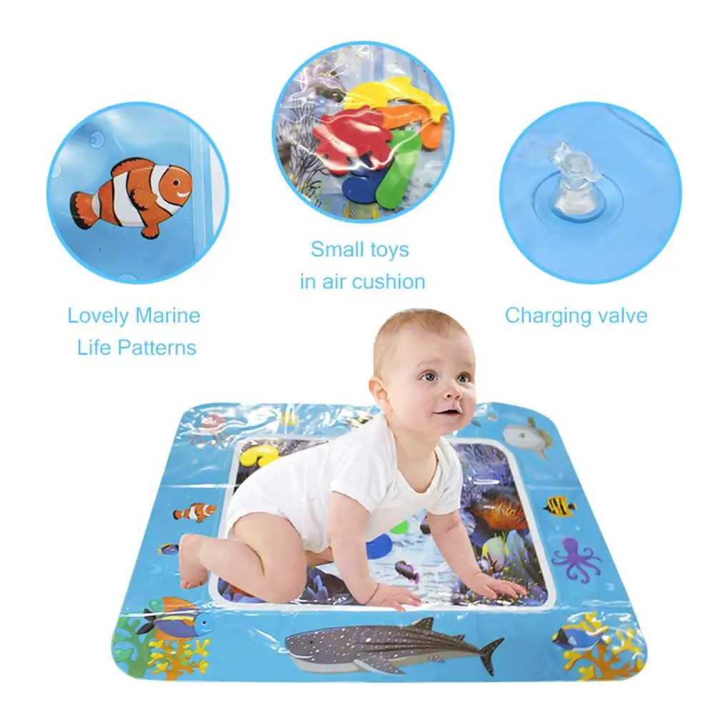 Summer Baby Water Play Mat Inflatable Ice Cushion Multifunction Playmat Toys Inflatable Fun Activity Games Pad for Children
Summer Baby Water Play Mat Inflatable Ice Cushion Multifunction Playmat Toys Inflatable Fun Activity Games Pad for Children