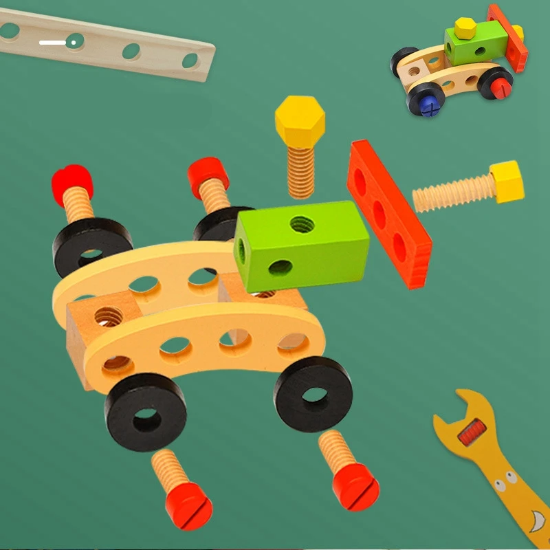 Toys Nut DIY Wooden Disassembly Screw Baby Multifunctional Repair Tool Hands-on Assembly Kids Simulation Set
Toys Nut DIY Wooden Disassembly Screw Baby Multifunctional Repair Tool Hands-on Assembly Kids Simulation Set