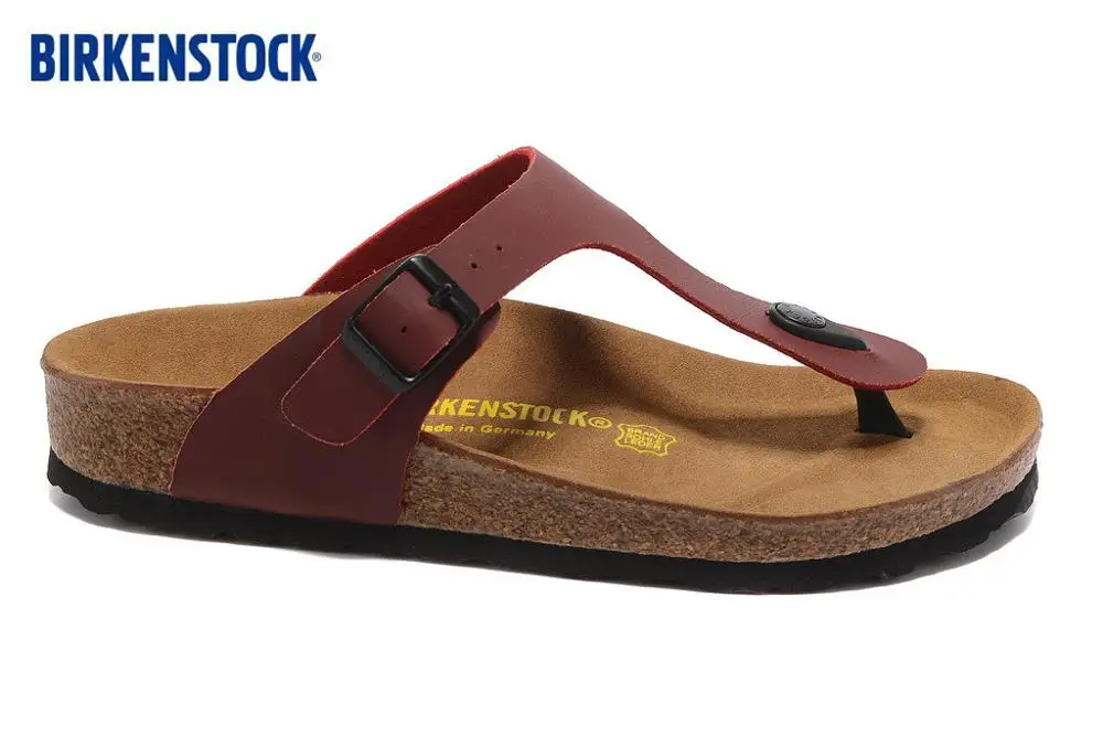 Birkenstock 2019 EVA Gizeh Новые летние пляжные пробковые шлепанцы входетнамки сандалии
