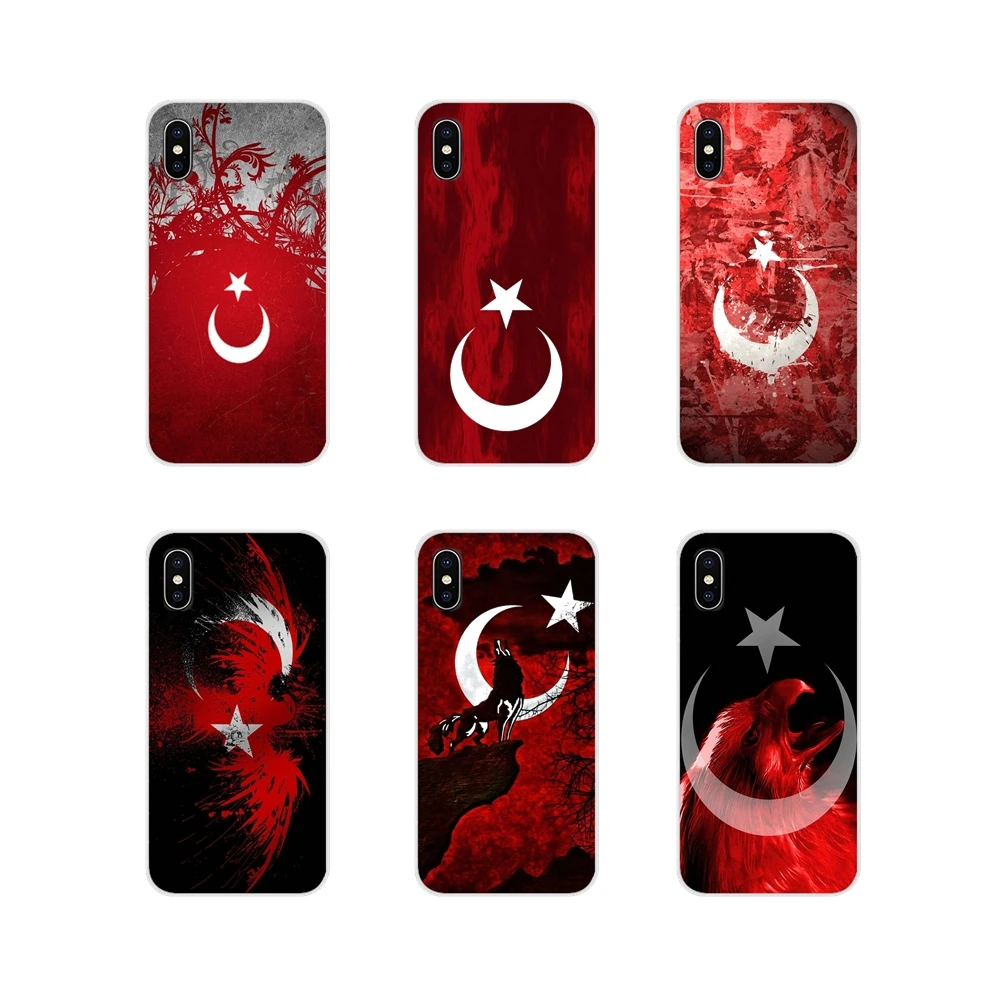 Турция красный флаг для samsung Galaxy A3 A5 A7 A9 A8 Star A6 Plus 2018 2015 2016 2017 аксессуары чехлы
