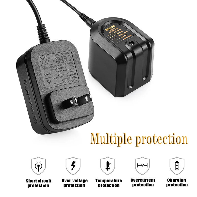 New DC9310 Ni-cd Ni-hm Battery Charger For Dewalt 9.6V 12V 14.4V 18V Series DC9096 Electric Drill Screwdriver Accessory DC9310S
New DC9310 Ni-cd Ni-hm Battery Charger For Dewalt 9.6V 12V 14.4V 18V Series DC9096 Electric Drill Screwdriver Accessory DC9310S