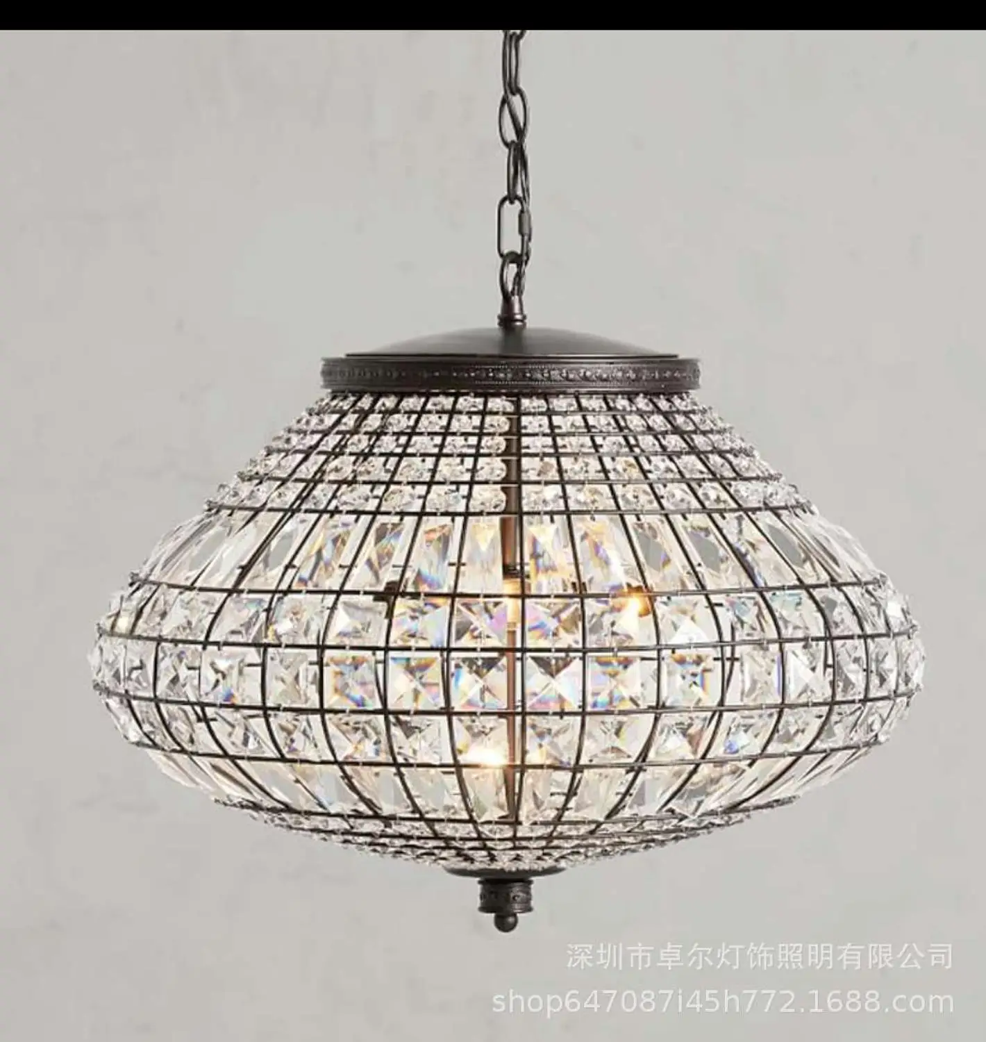 Brown Gyro Brown Crystal Chandelier American Retro Simple Living Room Dining Room Bedroom Chandelier
Brown Gyro Brown Crystal Chandelier American Retro Simple Living Room Dining Room Bedroom Chandelier