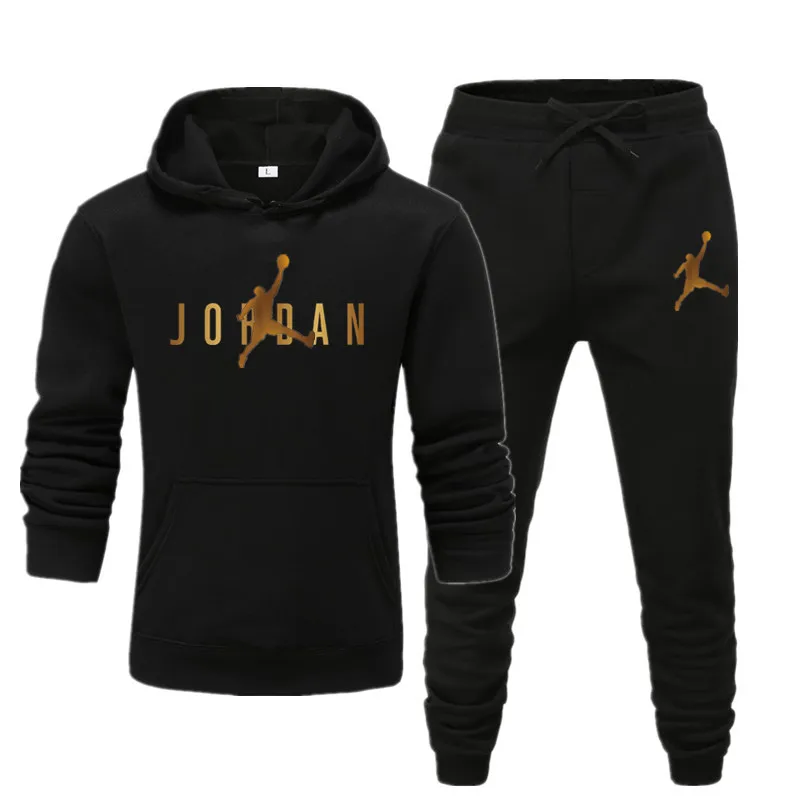 2021 Sports Tracksuit 2-Piece Hooded and Pants Set Sportswear Pullover Men's Clothing
2021 Sports Tracksuit 2-Piece Hooded and Pants Set Sportswear Pullover Men's Clothing