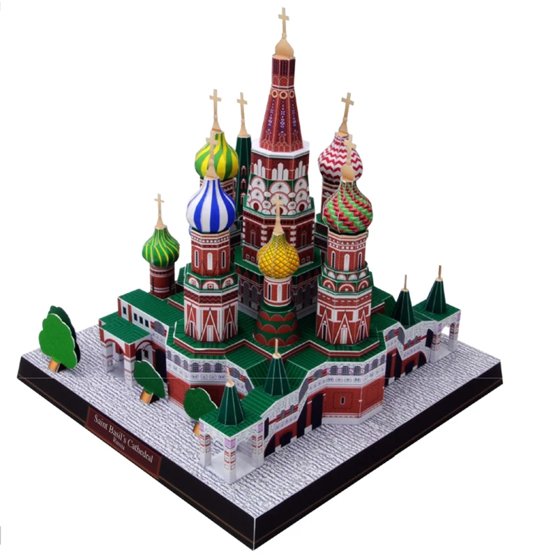 Пазлы бумажные, 3D, модель здания, большая в мире архитектура, Собор Василия Блаженного, Москвы, России
Пазлы бумажные, 3D, модель здания, большая в мире архитектура, Собор Василия Блаженного, Москвы, России