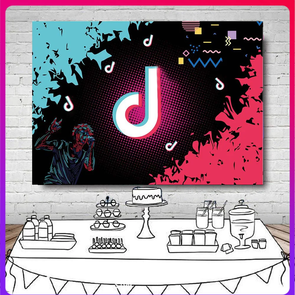 150X100 Cm Music Theme Happy Birthday Background Banner Teen Indoor Outdoor Party Decoration Social Media 
150X100 Cm Music Theme Happy Birthday Background Banner Teen Indoor Outdoor Party Decoration Social Media