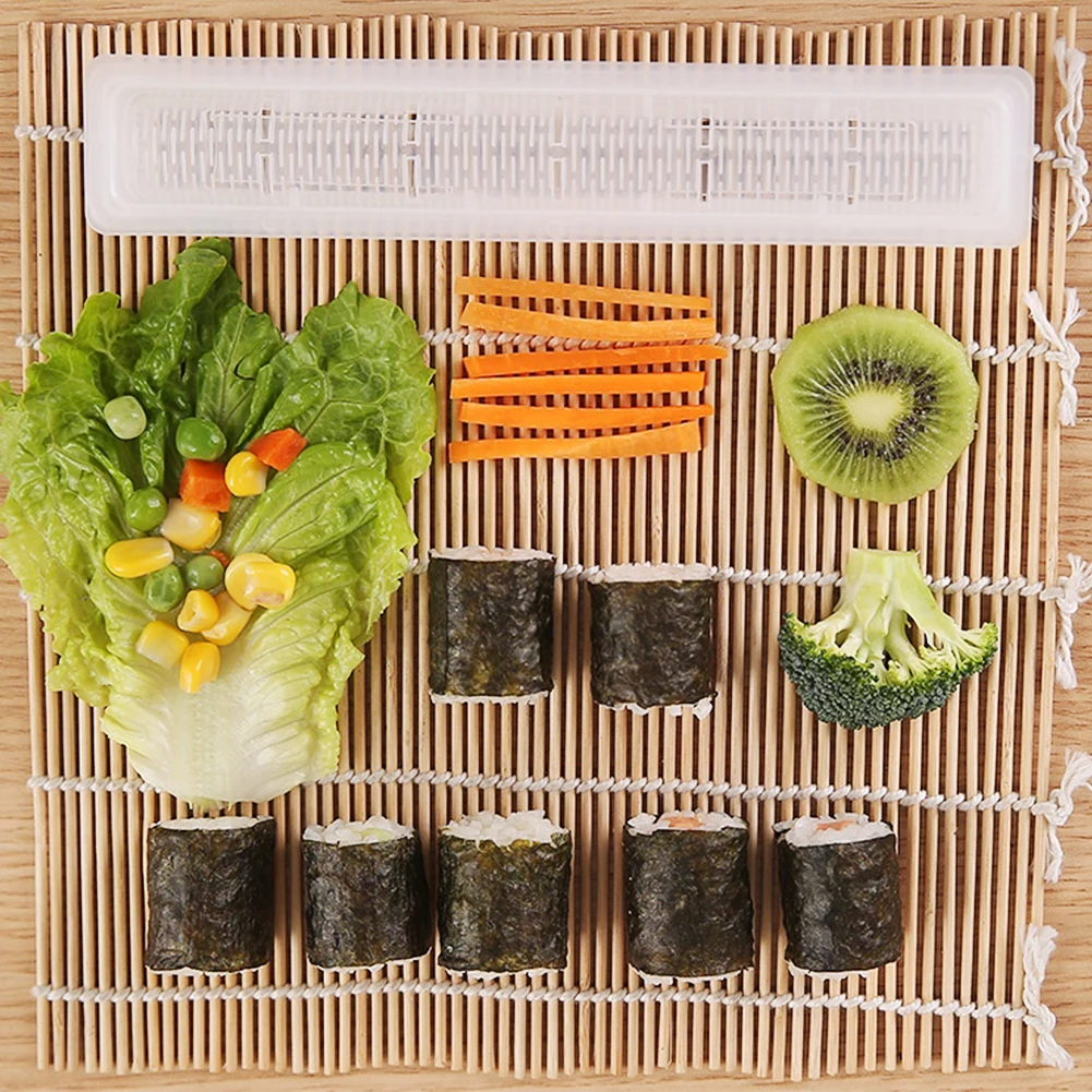 Seaweed Rice Japanese Easy Kit Apparatu Gadgets Laver Roll Mold Making Sushi Hand Maker Tools DIY Cooking Onigiri Kitchen Bamboo 
Seaweed Rice Japanese Easy Kit Apparatu Gadgets Laver Roll Mold Making Sushi Hand Maker Tools DIY Cooking Onigiri Kitchen Bamboo