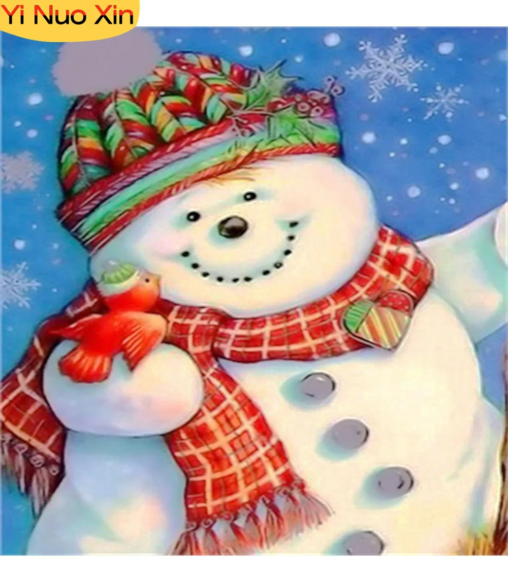 YNX Cross Stitch Mosaic Diamond Embroidery Art Full Square Set Christmas Winter Snowman 5D Diy Home Decor Gift Diamond Painting
YNX Cross Stitch Mosaic Diamond Embroidery Art Full Square Set Christmas Winter Snowman 5D Diy Home Decor Gift Diamond Painting