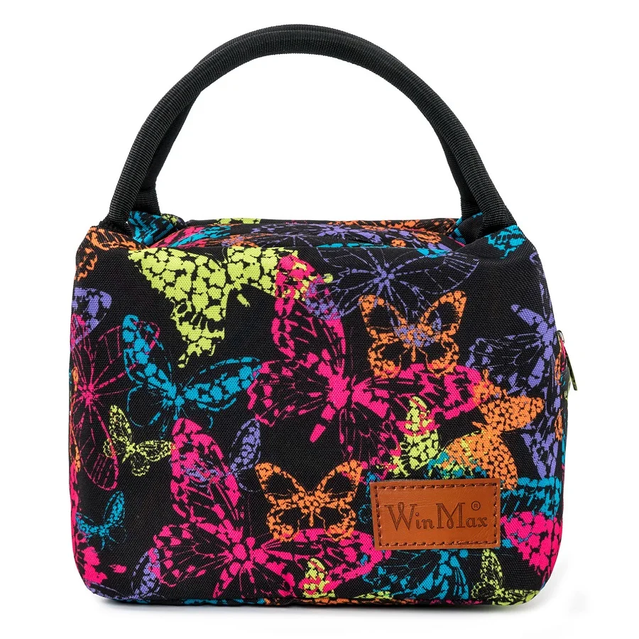 Winmax Butterfly Print Cooler Bag Portable Food Fresh Keep Thermal Insulation Cold Bales Convenient Leisure Lunch Bag Tote bolso
Winmax Butterfly Print Cooler Bag Portable Food Fresh Keep Thermal Insulation Cold Bales Convenient Leisure Lunch Bag Tote bolso