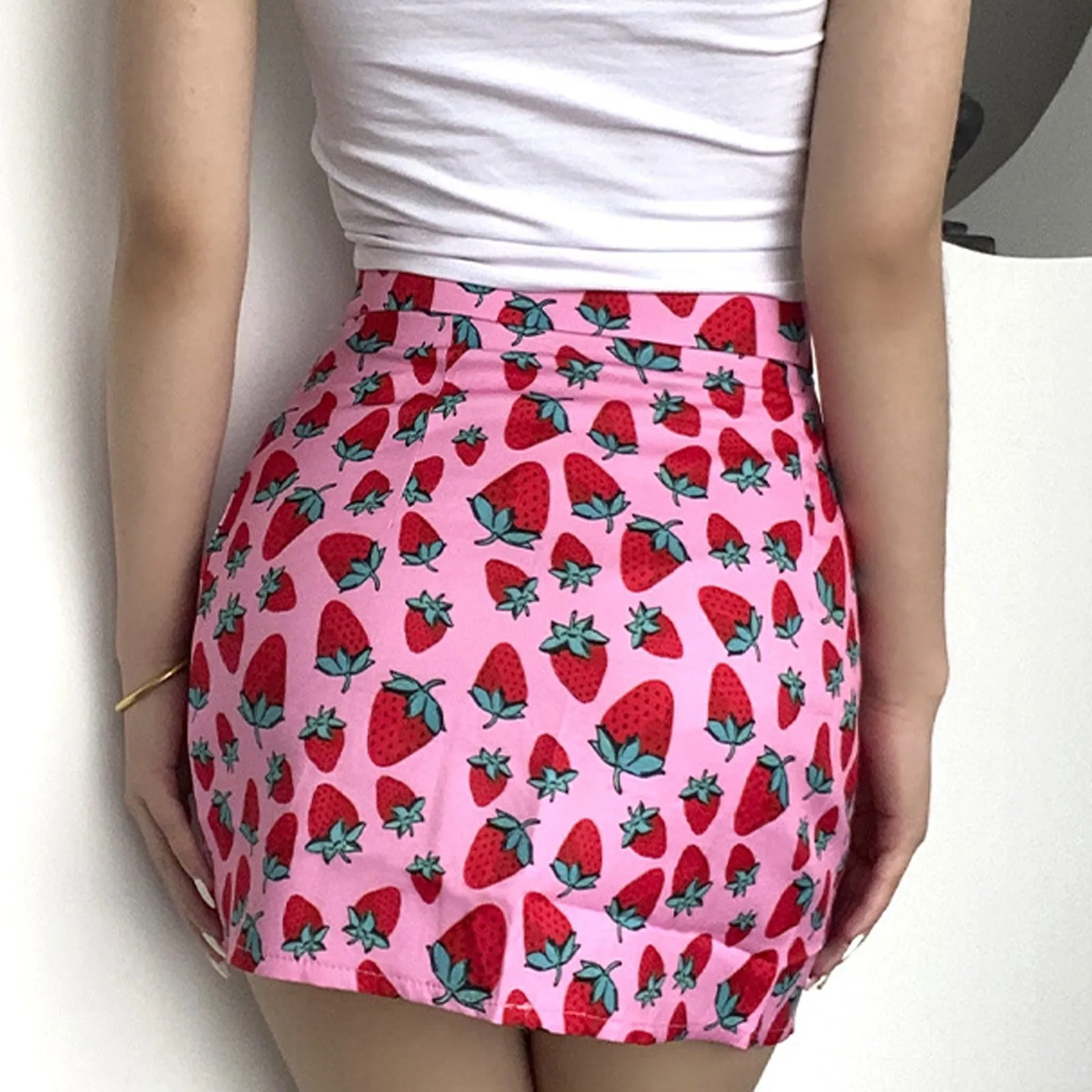 2021 Summer New Ladies Casual Sexy Pink Sweet Cool Slim Cherry Print High Purse Hip Girl Split Skirt A-Line Skirt Streetwear
2021 Summer New Ladies Casual Sexy Pink Sweet Cool Slim Cherry Print High Purse Hip Girl Split Skirt A-Line Skirt Streetwear