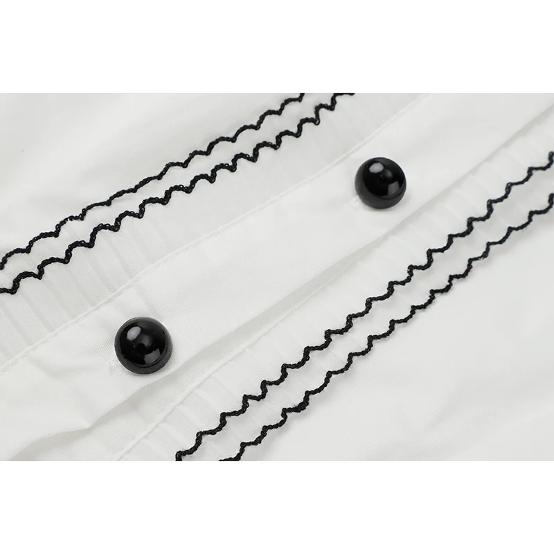 Summer New Design White Shirt Dress For Women French Style Elegant Peter Pan Collar Puff Sleeve Slim Waist Ladies Mini Dresses
Summer New Design White Shirt Dress For Women French Style Elegant Peter Pan Collar Puff Sleeve Slim Waist Ladies Mini Dresses