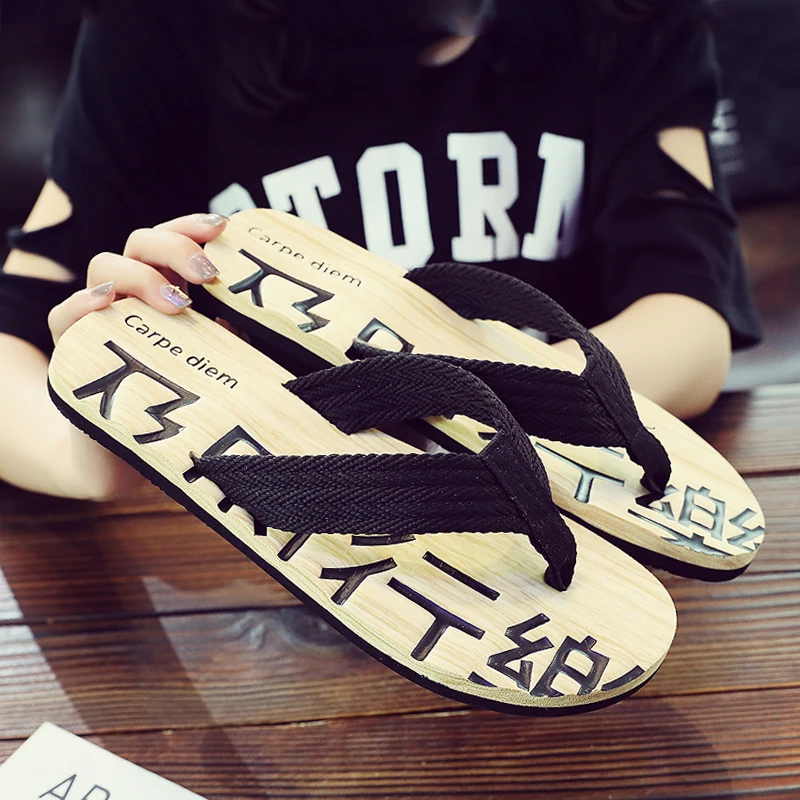 Chinese Element Summer Korean Slipper Male Tide Cool Slipper Fashion Outside Individuality Anti-slip Flip-flops Man Beach Shoe
Chinese Element Summer Korean Slipper Male Tide Cool Slipper Fashion Outside Individuality Anti-slip Flip-flops Man Beach Shoe
