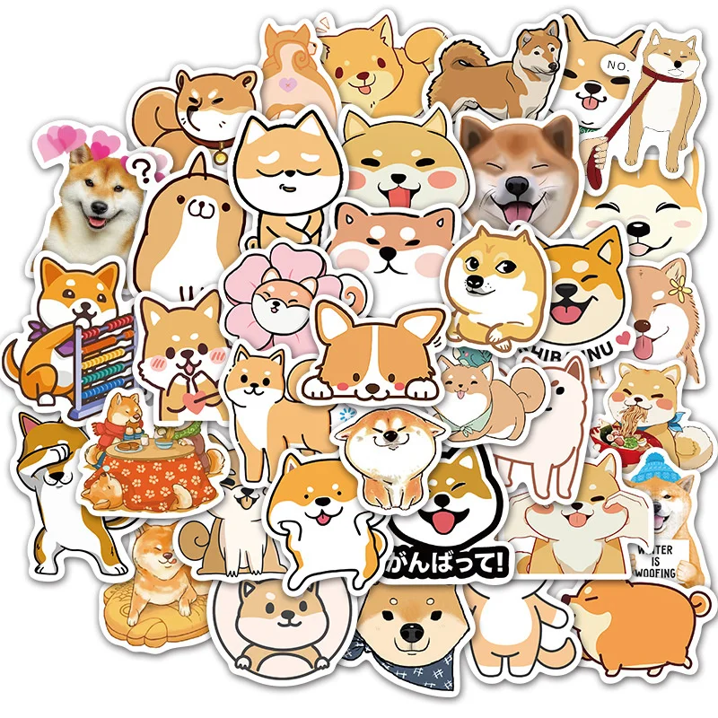 10/30/50 PCS Cute Dog Emoticons Doodle Cartoon Pretty Stickers Laptop Phone Helmet Luggage Suitcase Notebook Children Stickers
10/30/50 PCS Cute Dog Emoticons Doodle Cartoon Pretty Stickers Laptop Phone Helmet Luggage Suitcase Notebook Children Stickers