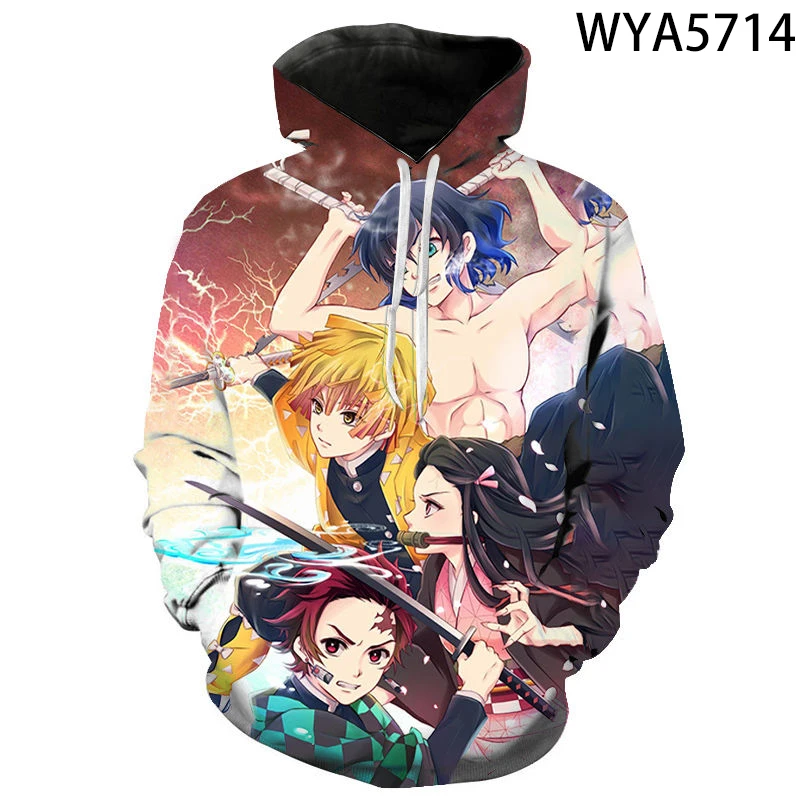 New Demon Slayer Hoodies Kimetsu No Yaiba Men Women Children Sweatshirts 3D Print Boy Girl Kids Fashion Pullover Casual Coat
New Demon Slayer Hoodies Kimetsu No Yaiba Men Women Children Sweatshirts 3D Print Boy Girl Kids Fashion Pullover Casual Coat
